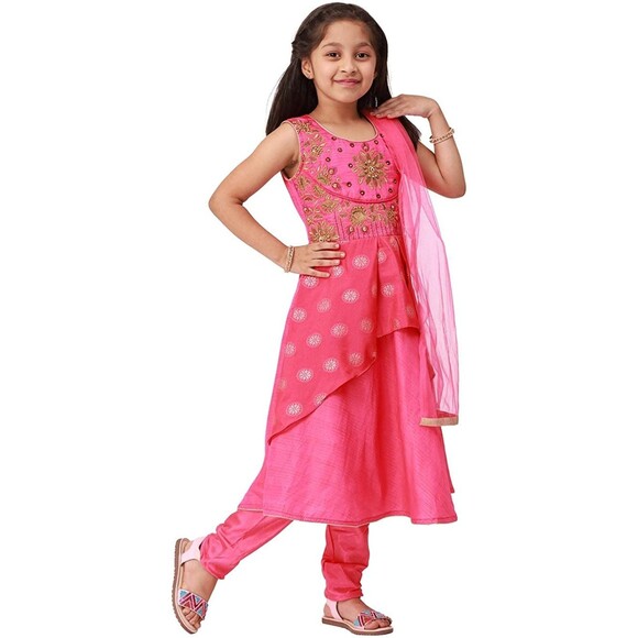 Ashwini Neck Embroidery Work Indian Ethnic Salwar Suit - Sz 32/L - Picture 1 of 10